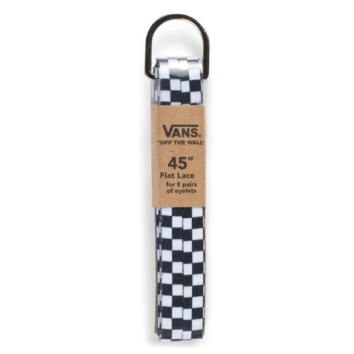 Cordones Vans 45" Black-White Check