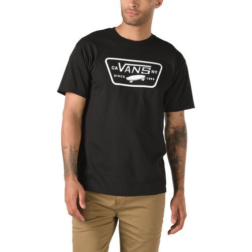 Polera Full Patch Black/White