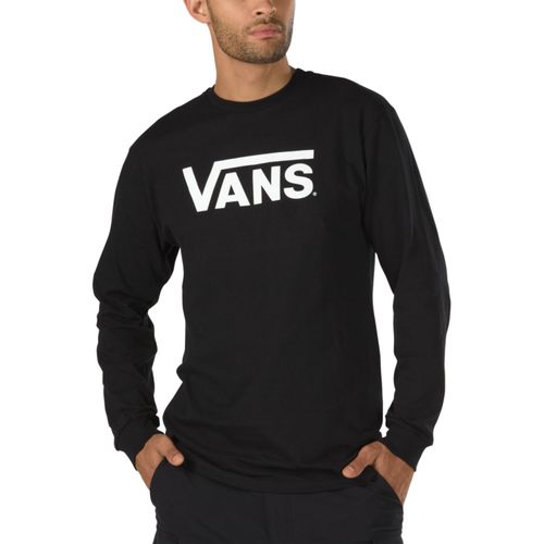 Polera Vans Classic Ls Black-White