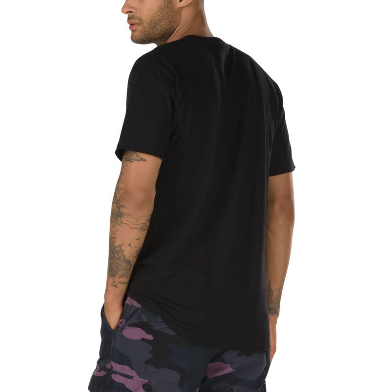 Polera-Left-Chest-Logo-Tee-Black-White