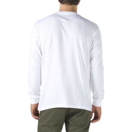 Polera Vans Classic Ls White-Black