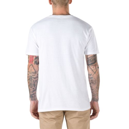 Polera Full Patch White-Black