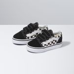 Zapatillas-Td-Old-Skool-V-Toddler--1-4-años---Primary-Check--Black-White