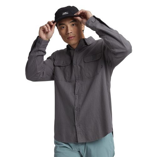 Camisa Hombre Brighton Cast Gris Burton