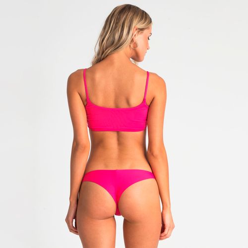 Bikini Sostén Mujer Sol Searcher Crop Rosado Billabong