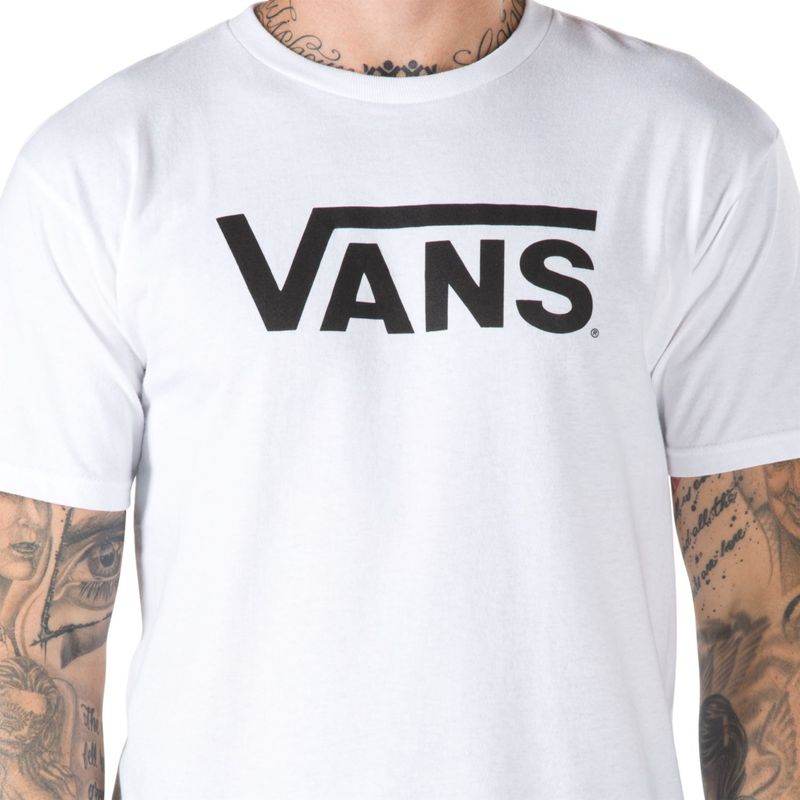 Camiseta Algodón Manga Corta Blanca Vans Classic Hombre VN000GGGYB2 - vansec