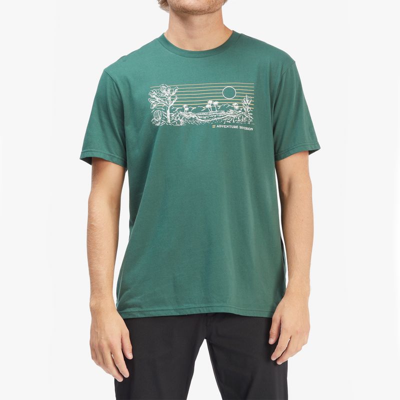 Camiseta Billabong Tienda En Linea - Brainwave Pocket Hombre Verde