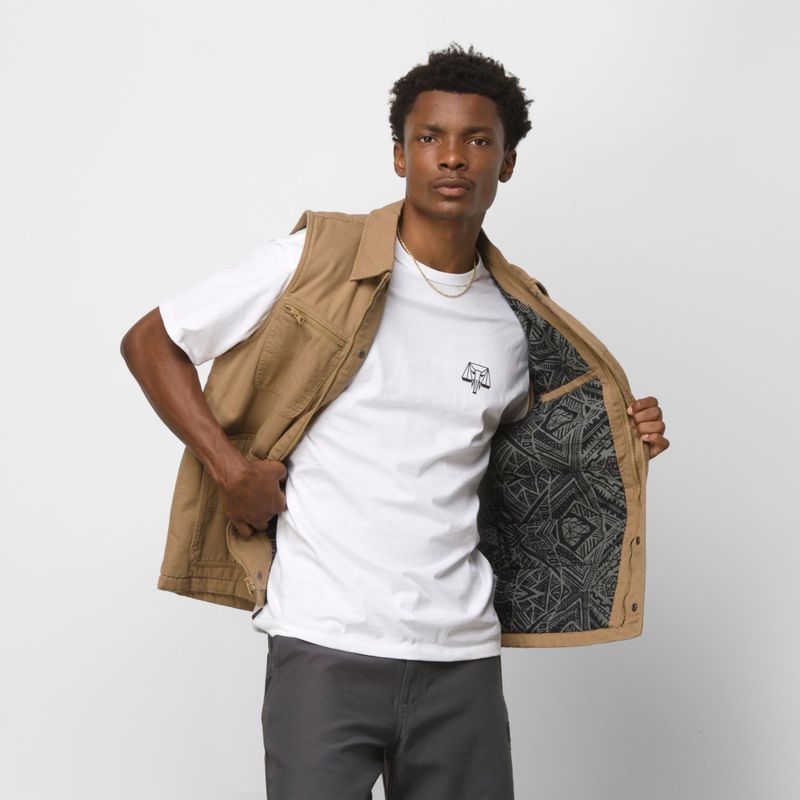 Chaqueta-Vans-X-Courage-Adams-Drill-Chore-Vest--Courage-Adams--Dirt