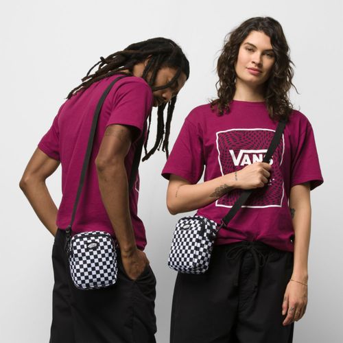 Bolso Go Getter Crossbody Black-White Checkerboard