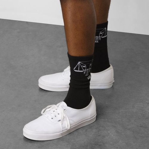 Calcetín Vans X Courage Adams Crew (6.5-9, 1Pk) Black