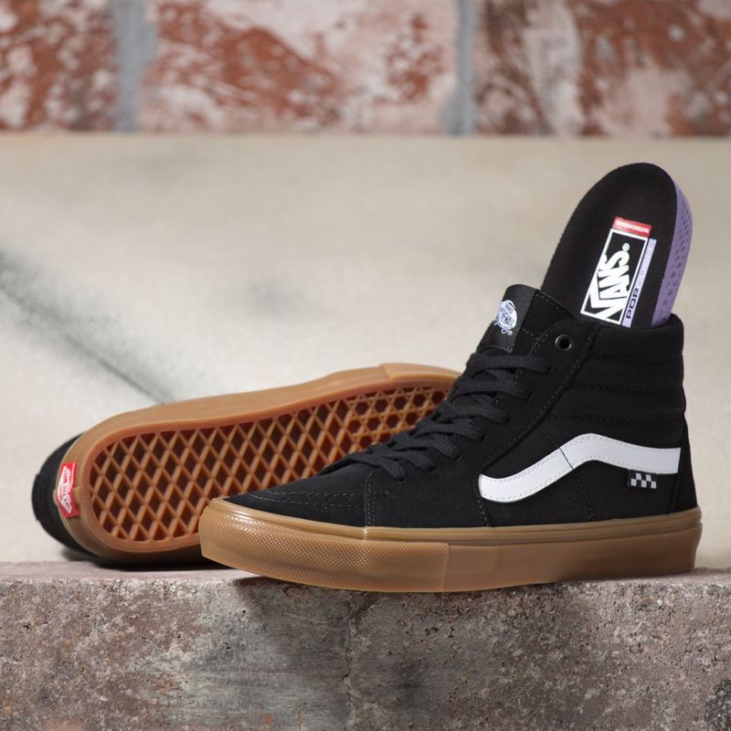 Zapatillas Mn Skate Sk8 Hi Black Gum Vans