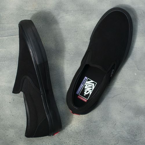 Zapatillas Mn Skate Slip-On Black/Black