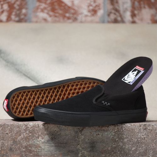 Zapatillas Mn Skate Slip-On Black/Black
