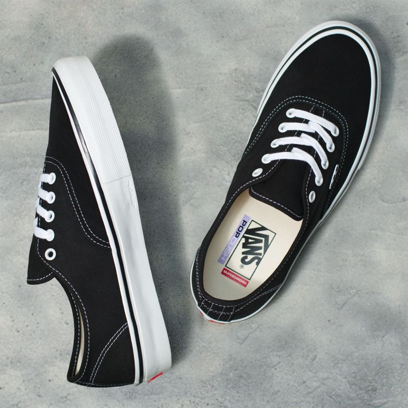 Zapatos vans gris con negro outlet white