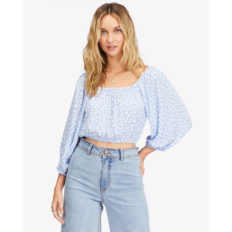 Blusa-Mujer-Sun-City-2-Puff-Sleeve-Crop-Top