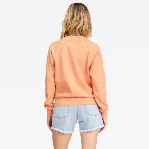 Poleron Mujer Shrunken Crew Pullover Sweatshirt