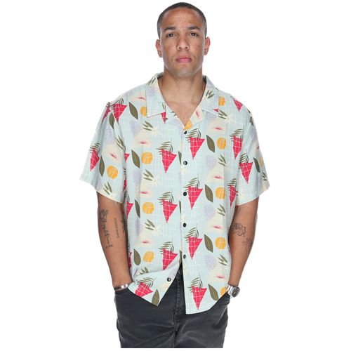 Camisa Hombre Tropical Geometry