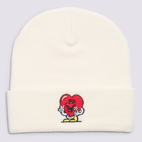 Gorro Valentines Tall Cuff Beanie Antique White