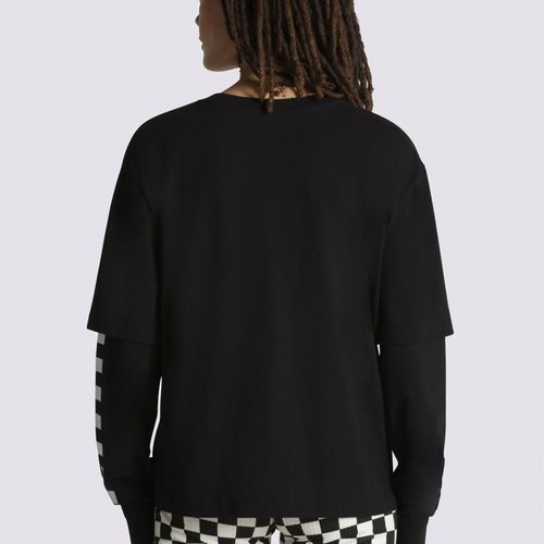 Polera Love Is Kind Twofer Black