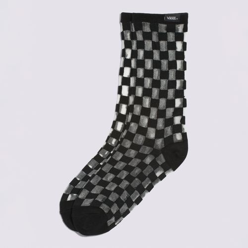 Calcetines Sheer Check Sock Black