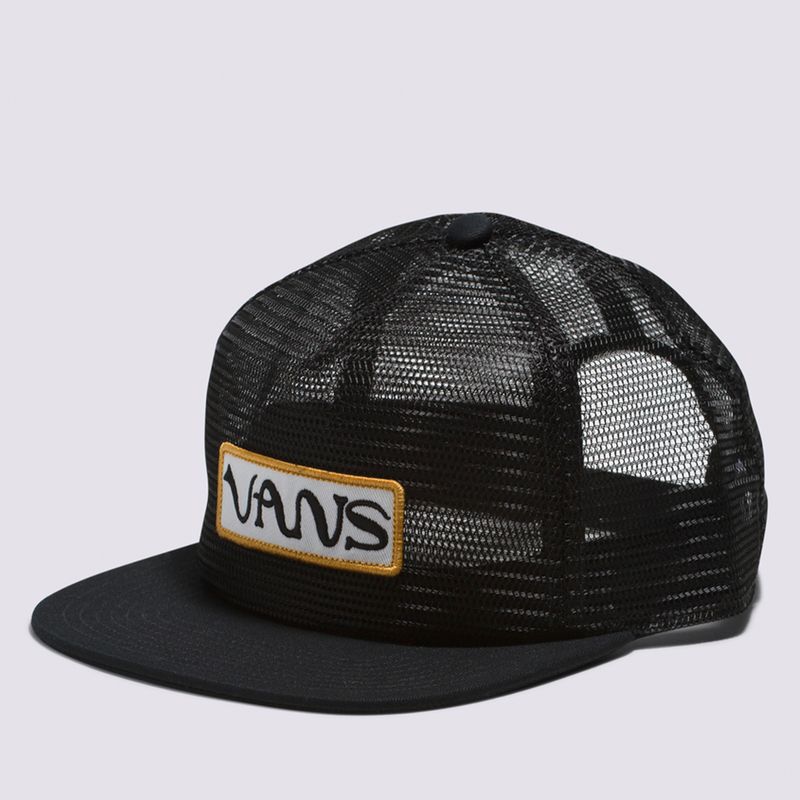 Jockey Dark Roche Mesh Trucker Black Vans Chile