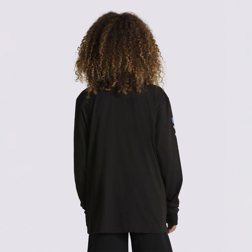 Polera Digital Flash LS (8-14 Años) Black