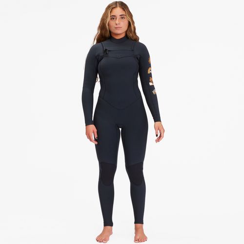 Traje de Agua Mujer 4/3 Salty Dayz Natural Chest Zip
