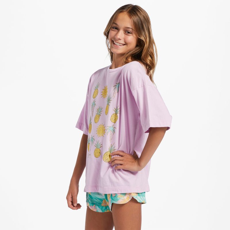 Polera-Niña-Pineapple-Party-Oversized