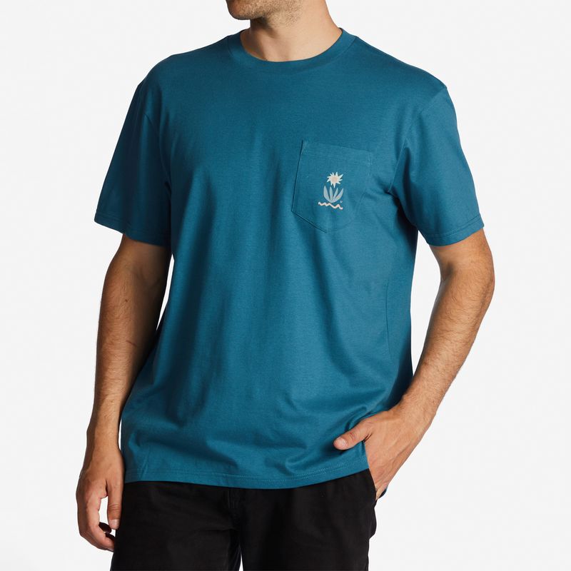 Camiseta hombre Billabong Team Pocket mangas cortas - Navy - 2018