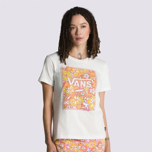 Polera Resort Floral Box Fill Marshmallow