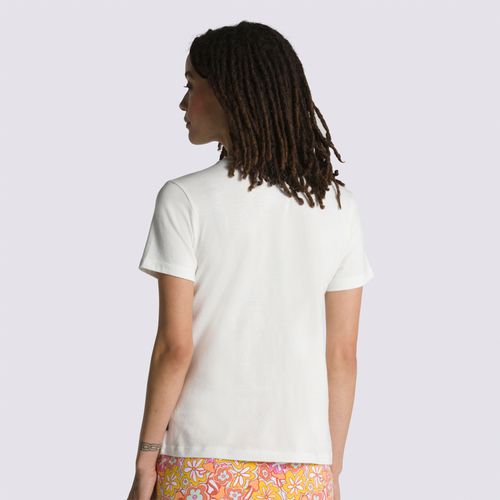Polera Resort Floral Box Fill Marshmallow