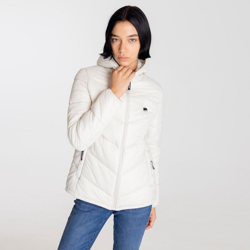 Parka mujer clearance blanca