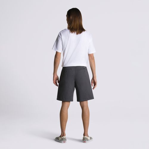 Short Authentic Chino Relaxed Asphalt