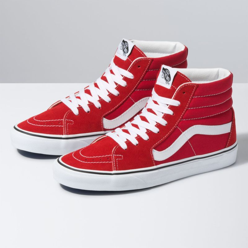 Zapatillas-UA-SK8-Hi-Racing-Red-True-White