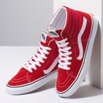 Zapatillas-UA-SK8-Hi-Racing-Red-True-White