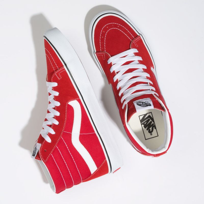 Zapatillas-UA-SK8-Hi-Racing-Red-True-White