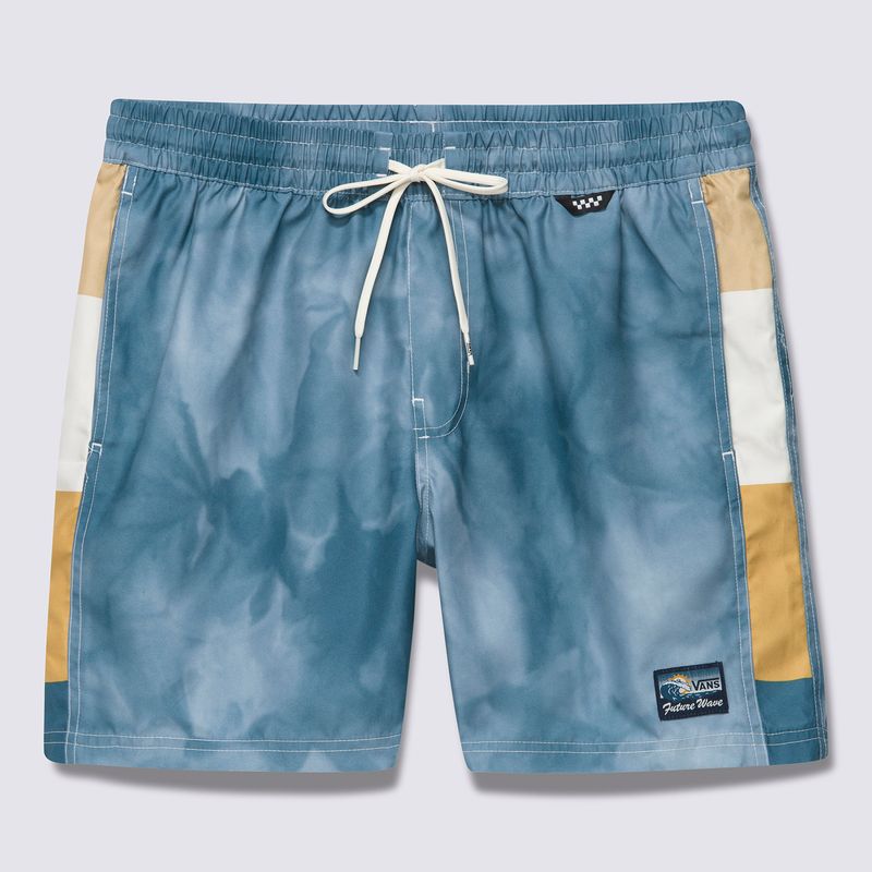 Traje-De-Baño-Primary-Vans-Wave-Elastic-Boardshort-Vans-Teal