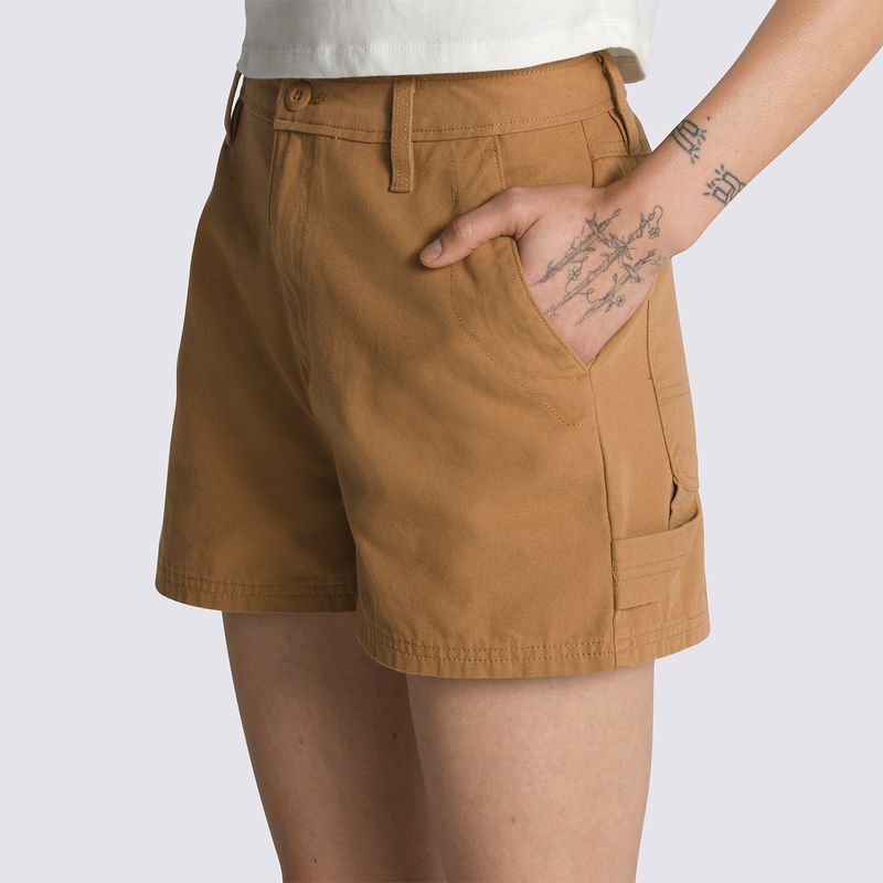 Shorts-Ground-Work-Tobacco-Brown