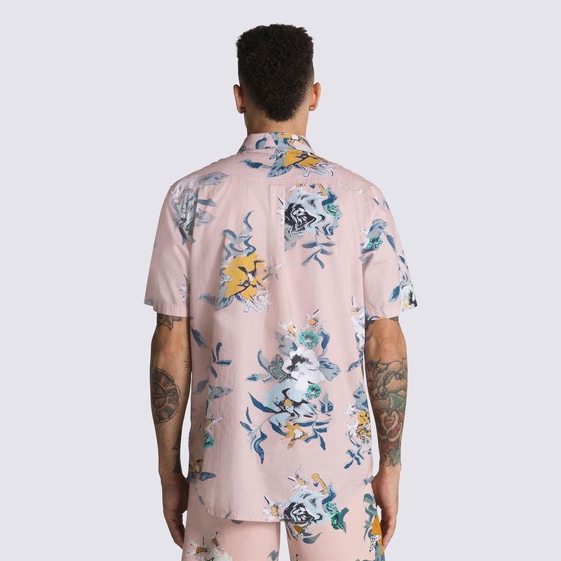 Camisa-Kessel-SS-Shirt-Rose-Smoke