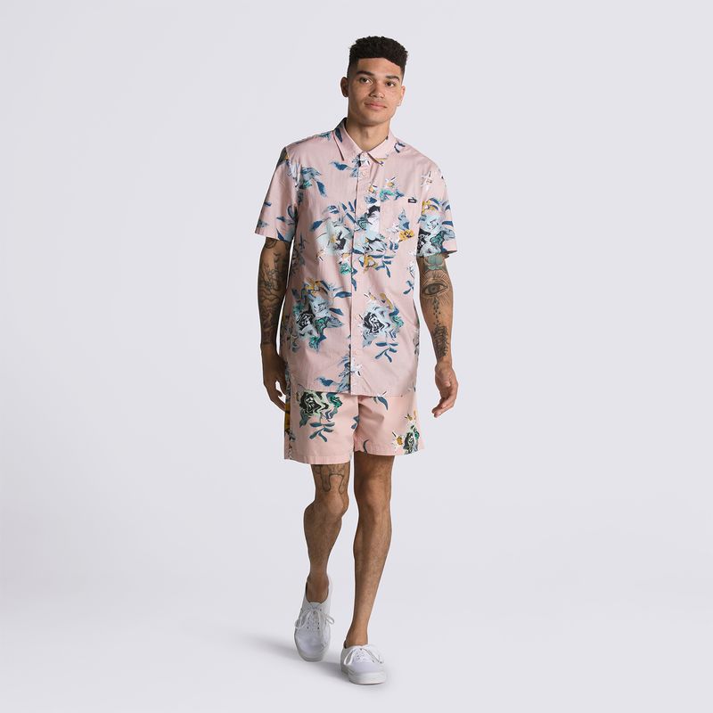 Camisa-Kessel-SS-Shirt-Rose-Smoke