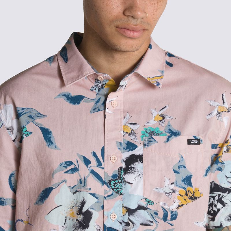 Camisa-Kessel-SS-Shirt-Rose-Smoke