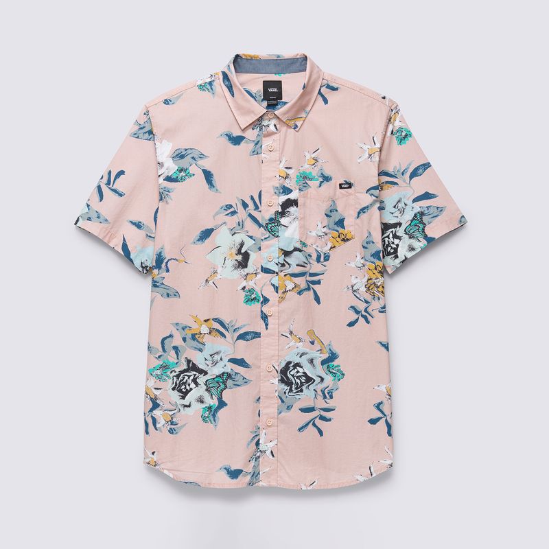 Camisa-Kessel-SS-Shirt-Rose-Smoke