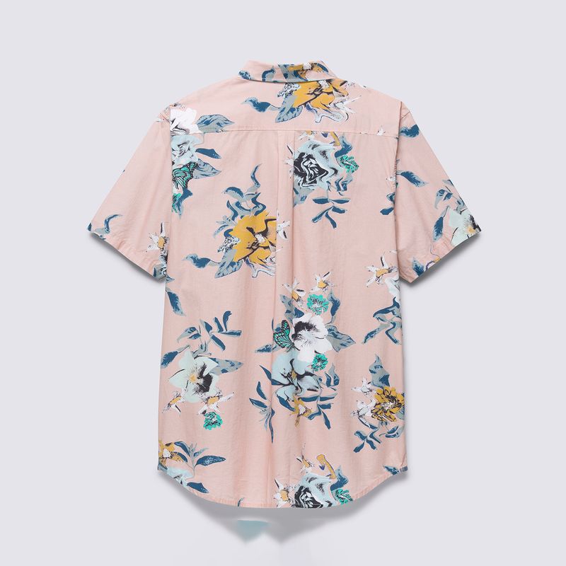 Camisa-Kessel-SS-Shirt-Rose-Smoke