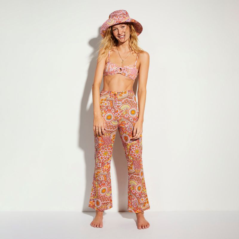 Pantalon Mujer Billabong X Smiley So Trippy Linen Billabong Chile