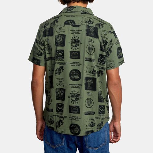Camisa Manga Corta Hombre Recon Collage