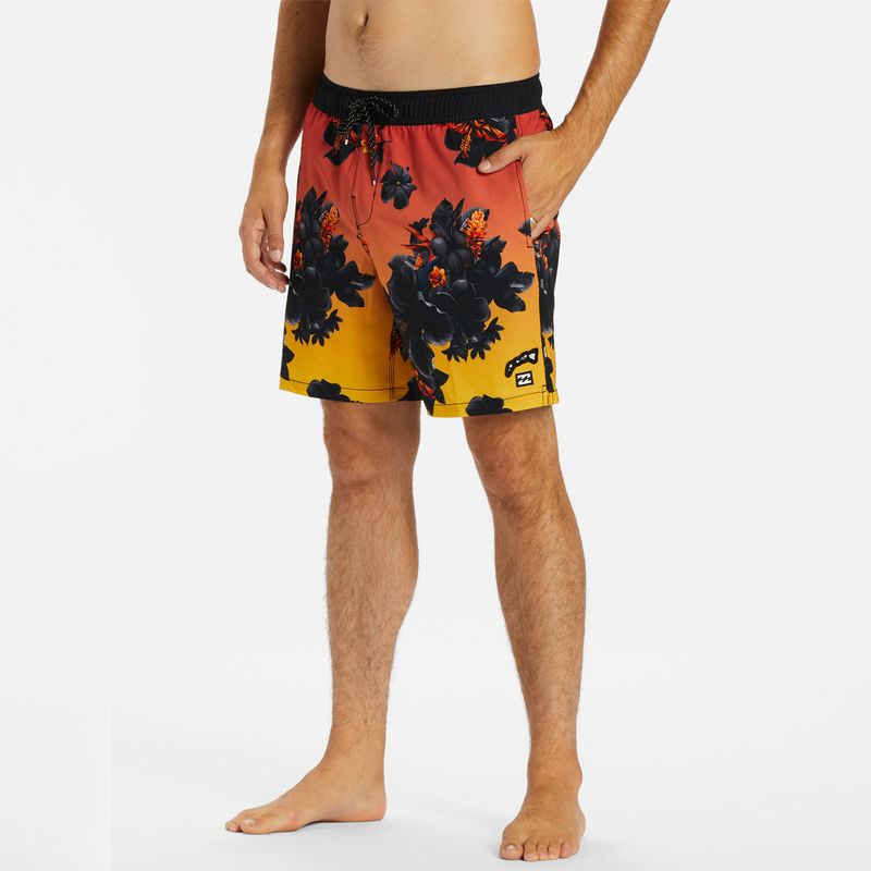 Traje-de-Baño-Hombre-Kamea-Lava-Floral-Layback-Multicolor-Billabong