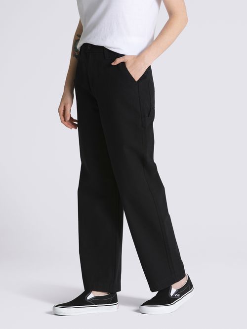 Jeans Mujer Ground Work Negro Vans