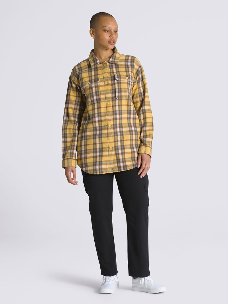 Blusa-Manga-Larga-Mujer-Amelia-Flannel-Top-Multicolor-Vans