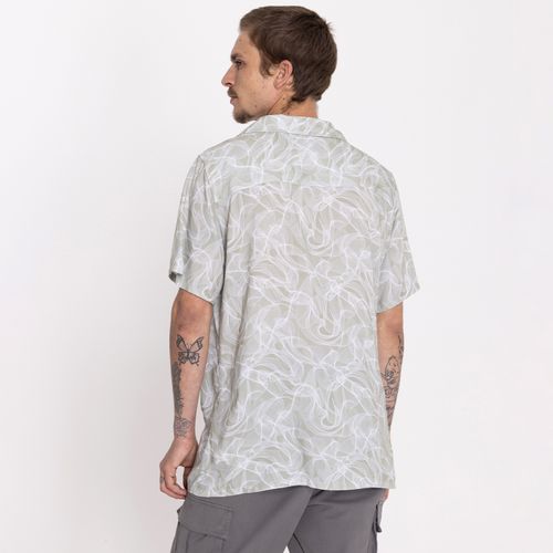 Camisa Hombre Langoa Verde Musgo Burton