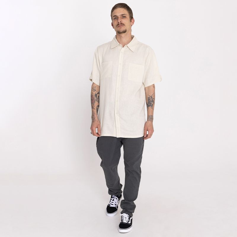 Camisa-Lino-Hombre-Steeel-II-Beige-Burton